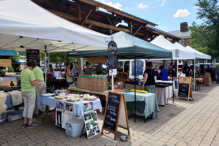 Blacksburg Farmers Market Visit