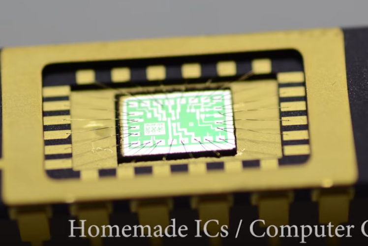 Building an Integrated Circuit at Home