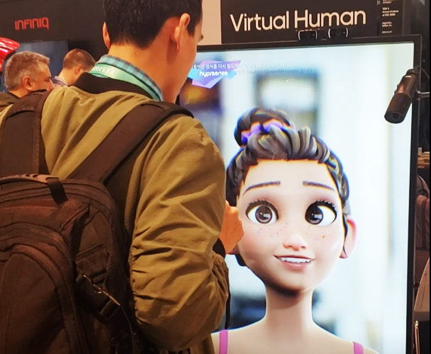 An Amazing AI Chat Experience at CES 2020